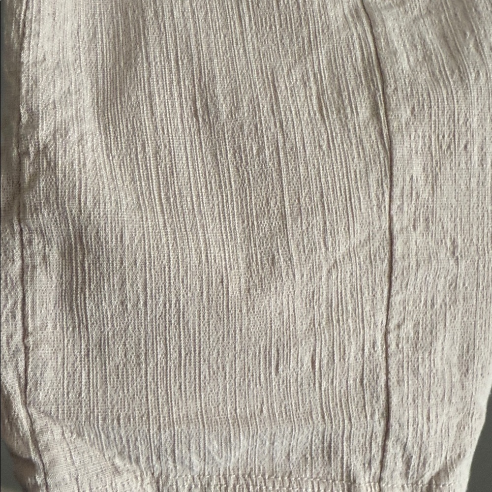 Free People Intimately Ribbed Racerback Mini Dress | Neutral Beige Size Large - Picture 7 of 9